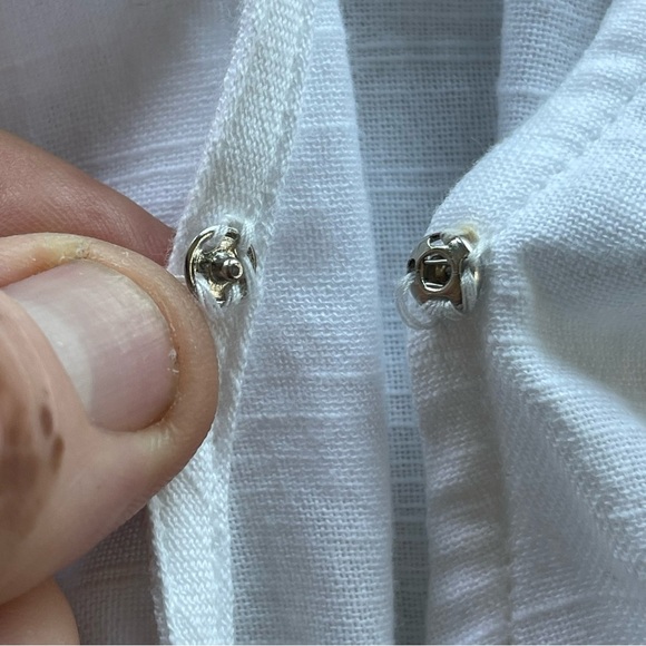 Lucky Brand Short Sleeve Wrap Elegant Top Women size Small - Picture 3 of 11